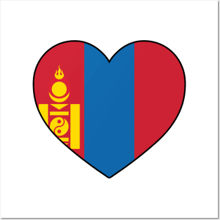 Heart - Mongolia Posters and Art